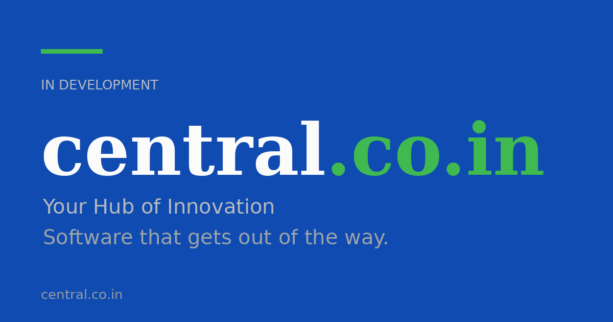 Link preview image for central.co.in